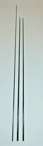 4,25€/St. Rutenspitzen Hohlcarbonspitzen Kohlefaserspitzen hohl Set v.3St - Bild 1 von 2