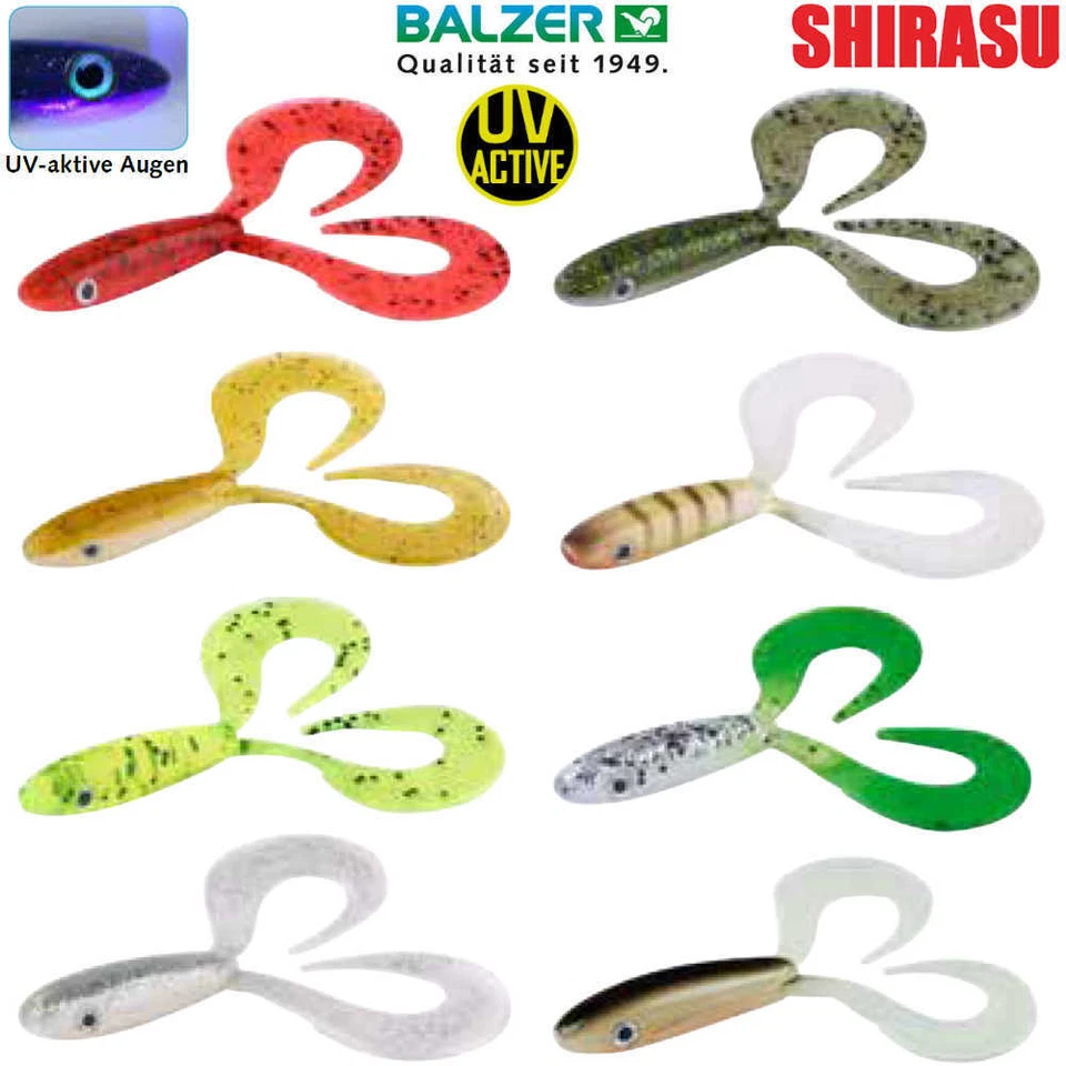 Balzer Shirasu Perch Collector 7cm 4g Gummifisch Farbe zur Auswahl Kunstköder - Bild 1 von 1