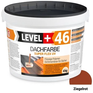 Dachfarbe Sockelfarbe 4kg Flexibler Dachschutz Haussockel Ziegelrot Profi RM46 - Bild 1 von 14