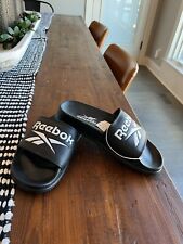 Reebok Classic Black Slides Sandals New Kids 4