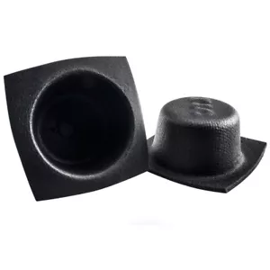 Kfz Haut-parleur Protection Boîtier rond/16,5cm Isolation Acoustique Revêtement - Picture 1 of 2