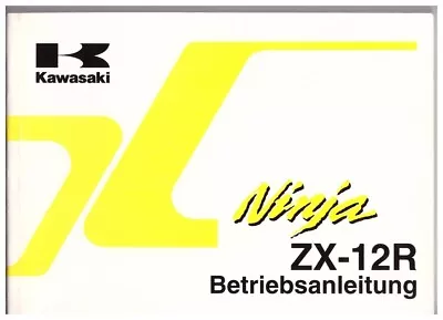 Funcionamiento Kawasaki ZX12R Ninja - ZX1200A Edición 2000 - Imagen 1 de 3