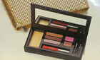 Discontinued Clarins Chic & Glam Makeup Palette With Gold Clutch Bag