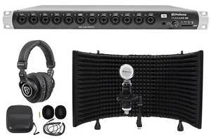 PRESONUS Studiolive 16R Digital Rack Mount Mixer+Headphones+Mic+Mount+Shield - Picture 1 of 11