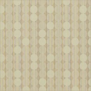 Maharam Textiles Coin Nickel beige natural Modern Circles Upholstery Fabric - Picture 1 of 2