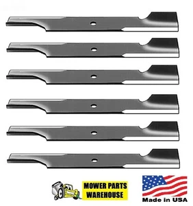 6 RASENMÄHERMESSER PASSEND FÜR FERRIS SNAPPER JOHN DEERE EXMARK SCAG TORO 36 & 52 - Bild 1 von 1