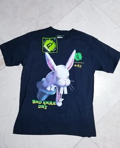 VTG 90s Goosebumps Bad Hare Day T Shirt BlackYOUTH Large NWT Rare 1996 - Picture 1 of 5
