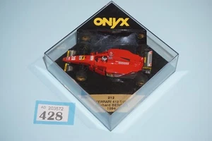 1/43 Ferrari 412 T1B #28 Gerhard Berger 1994 ONYX 212 Boxed - Picture 1 of 5