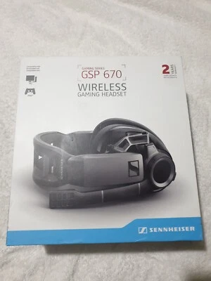  Sennheiser GSP 670 wireless gaming headset /Bluetooth | EPOS WITH USB DONGLE - Image 1 of 4