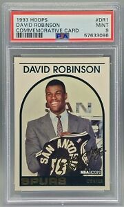 David Robinson 1993 Hoops Commemorative Card #DR1 PSA 9 MINT SUPER LOW POP