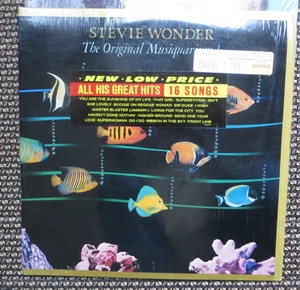 STEVIE WONDER-THE ORIGINAL MUSIQUARIUM-VINYL LP-NEAR MINT - Foto 1 di 2