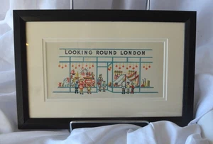 Looking Around London , London " by Helen Carstairs 1938 Original  Framed - Picture 1 of 1