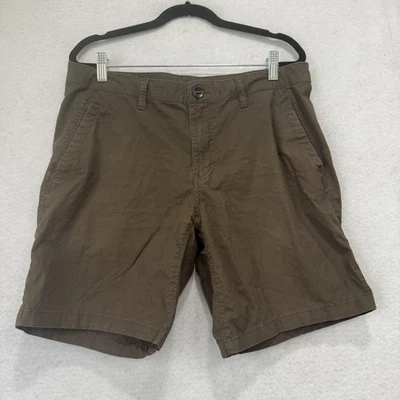 Pantalones Cortos Mountain Hardwear Para Hombres 33 Marrón Ripstop Exterior Informal Ligero Senderismo Foto 1 de 4