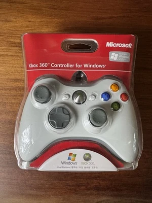 New Sealed Microsoft Xbox 360 Wired Controller for PC & Console - Image 1 of 2
