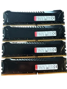 (4x16GB) Kingston HX426C15SBK4/64 DDR4-2666MHZ 64GB Desktop Memory Kit PC4-21300 - Picture 1 of 4