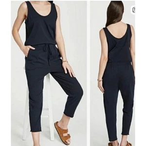 Mono sin mangas Frank & Eileen Heritage Jersey talla S negro esencial básico - Imagen 1 de 16