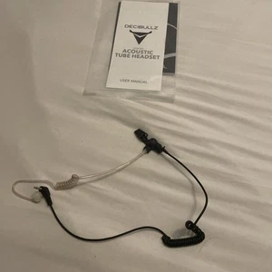 Zestaw słuchawkowy Decibillz Acoustic Tube - Zdjęcie 1 z 3