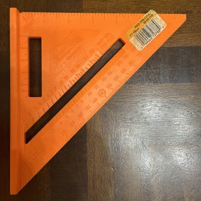 (1) NUEVO Johnson 7" Plástico Naranja Viga Cuadrada RAS-70 - ¡Hecha en EE. UU.! Foto 1 de 2