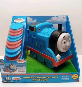 Thomas & seine Freunde Zugbank mit Licht und Sound Learn N Fun Bank Neu im Paket - Bild 1 von 7