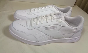 Reebok Court Advance Sneakers shoes men's size 14 triple white ~ NEW - Picture 1 of 20