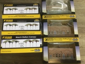Graham Farish Scenecraft N gauge March Station Collection Blue - Picture 1 of 5