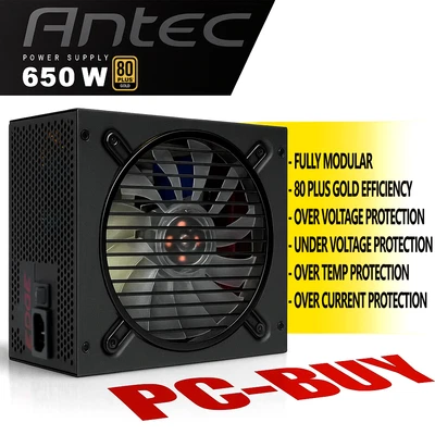 Antec EDG650 650W 80 PLUS GOLD Certified Full Modular Power Supply - Image 1 of 4