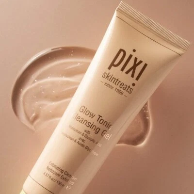 Gel limpiador tónico brillante Pixi Skintreats Foto 1 de 4