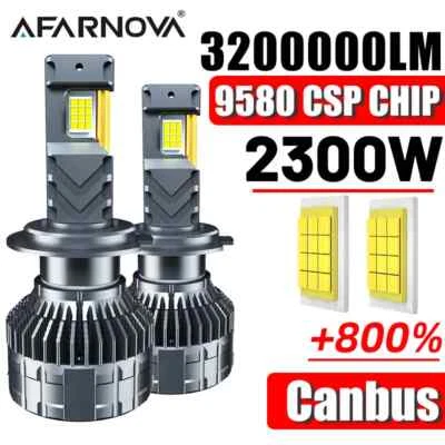 LED Headlight 3200000LM Led Canbus Car Lamps H3 H11 H13 H27 Fog Lamps Car Light - Image 1 of 4