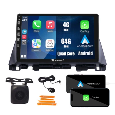 For Kia Optima K5 16-19 Android Car Stereo Carplay Radio GPS WiFi Navi BT 4+64G - Image 1 of 4