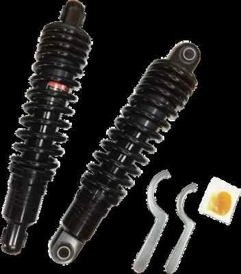 DS Black 13in Heavy Duty Premium Ride Height Adj Shocks Harley Seventy Two 12-16 - Image 1 of 3