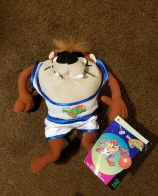 Peluche vintage Looney Tunes Space Jam Taz 1996 McDonald's Foto 1 de 3