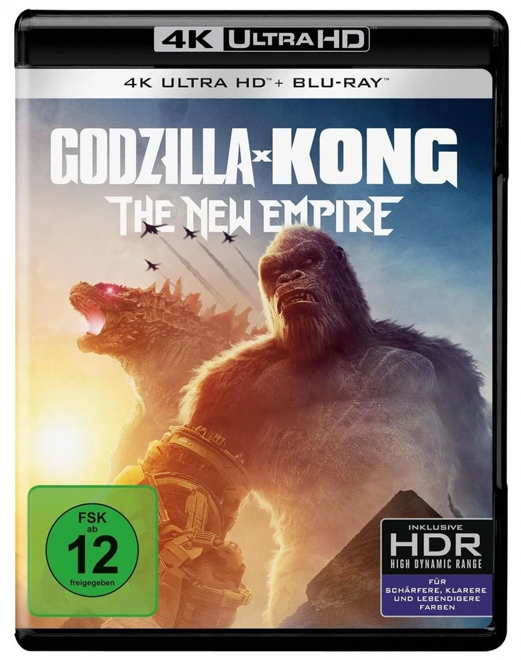 Godzilla x Kong: The New Empire (4K Ultra HD) + (Blu-ray) NEU OVP - Bild 1 von 1