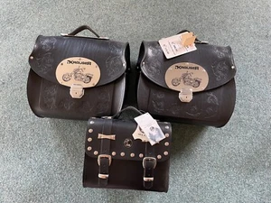 Krauser Lederkofferset+Träger NEU statt 504€ für Yamaha Virago XV750 und XV1100 - Bild 1 von 5