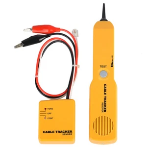 Portabl RJ11 Network Phone Telephone Cable Tester Sender Detector Network Tool - Picture 1 of 8
