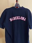 Hard Rock Cafe Embroidered Barcelona POLO SHIRT XL Extra Large 