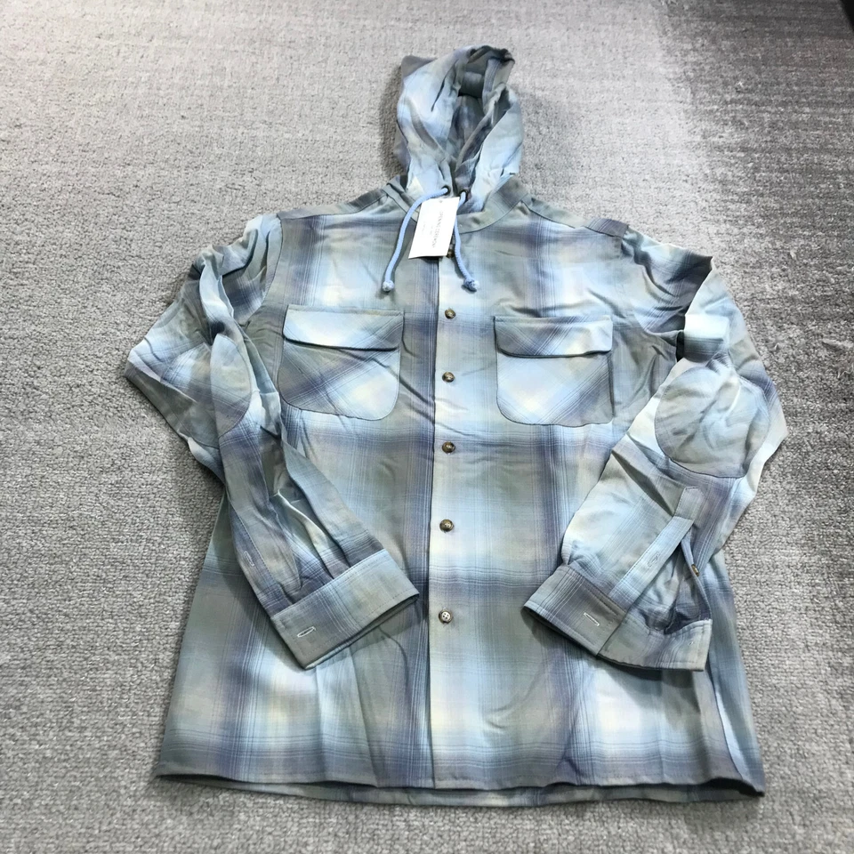 New Opening Ceremony Shirt Mens Small Button Up Hoodie Pendleton Casual - Image 1 of 4