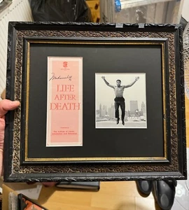Muhammad Ali Originales Autogramm auf Broschüre - Gerahmt - Signiert **RARITÄT** - Bild 1 von 20