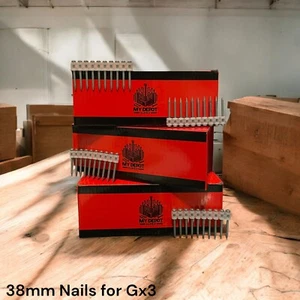 750x Concrete nails (38)mm - for Hilti GX3/Gx20/Gx100 Plywood Nails - Picture 1 of 9