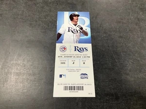 Talón de boleto Tampa Bay Rays 2013 18/08/13 vs Blue Jays ~ José Lobaton sin recursos humanos - Imagen 1 de 1