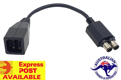 Xbox 360 Fat to Slim Power Supply Adapter Cable, Original Converter Lead - Image 1 of 4