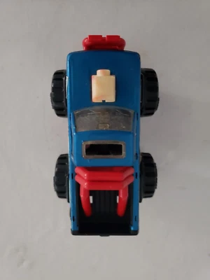 Remco Toys BIG BOSS 4x4 Truck Blue Good Year Castrol 1985 - Image 1 of 4