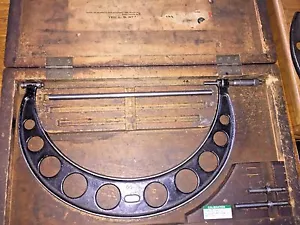 MICRÓMETRO EXTERIOR STARRETT NO. 424 9-12" - Imagen 1 de 5
