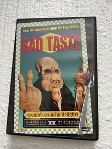 Bad Taste DVD + Insert 1987 Sci-Fi Alien Comedy Horror Peter Jackson Debut Nice! - Picture 1 of 4