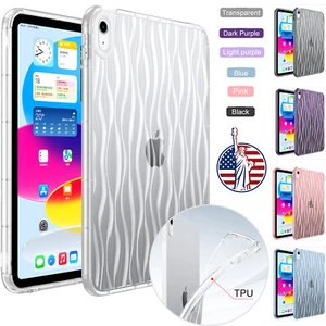 Transparent Back Case for iPad 10th Gen 10.9" & 11th Gen A16 Shockproof Cover US - Picture 1 of 22