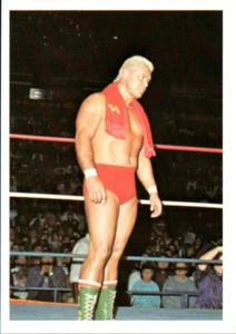 1988 Wonderama NWA tarjeta de lucha libre #172 Ron Garvin novato radiocontrol - Imagen 1 de 2