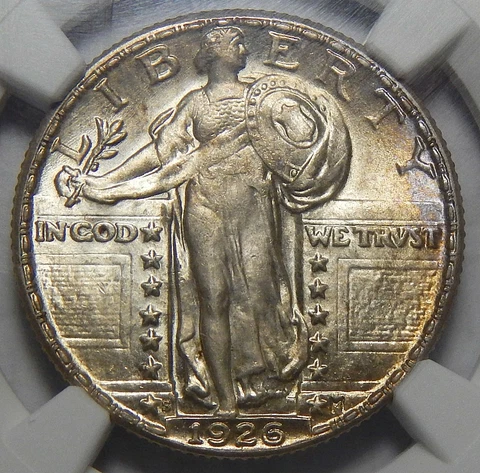 1926-S NGC MS64FH STANDING LIBERTY QUARTER Cover