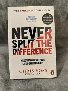 Never Split the Difference Brand NEW! Free shipping USA - Picture 1 of 2