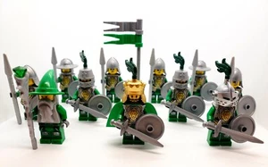 LEGO CASTLE KINGDOMS LION GREEN KNIGHTS ARMY MINIFIGS NEW KING FANTASY ERA - Picture 1 of 9