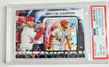 Bryce Harper PSA 10 2018 Topps Stadium Club Instavision Black POP 1 /25