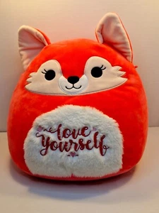 Squishmallows Lexi Red Fox Inspire “Love Yourself” Plush 30cm - Picture 1 of 8